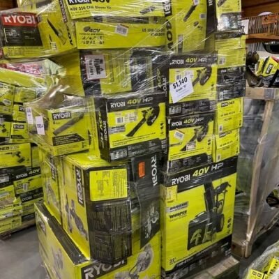 Buy Ryobi Tool Pallets – Wholesale Power Tools | 80-90 Brand New Tools